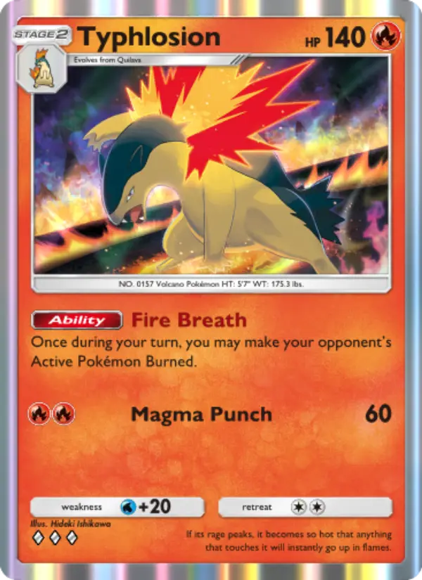 Typhlosion – Sagesse Entre Ciel et Mer 29