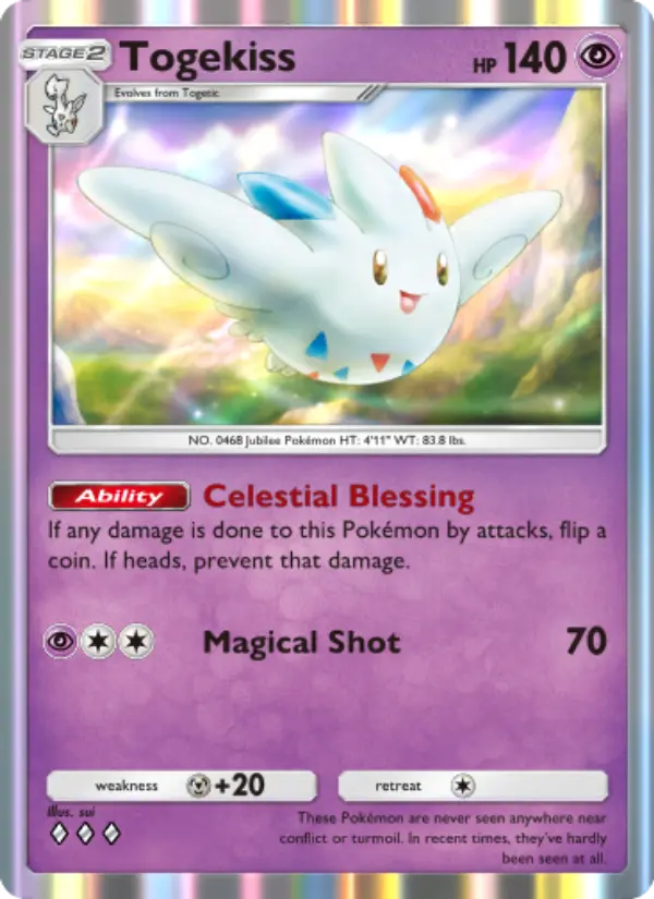 Togekiss – Sagesse Entre Ciel et Mer 80