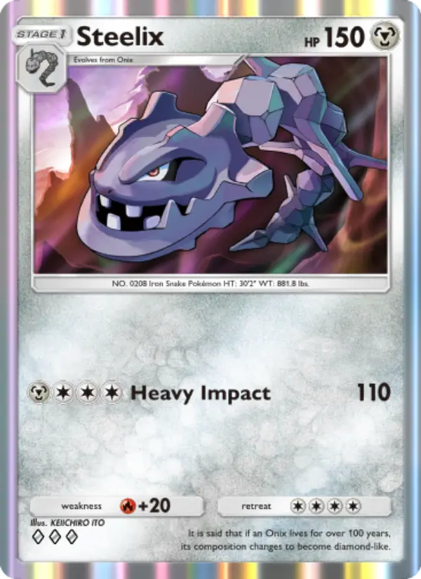Steelix – Sagesse Entre Ciel et Mer 122