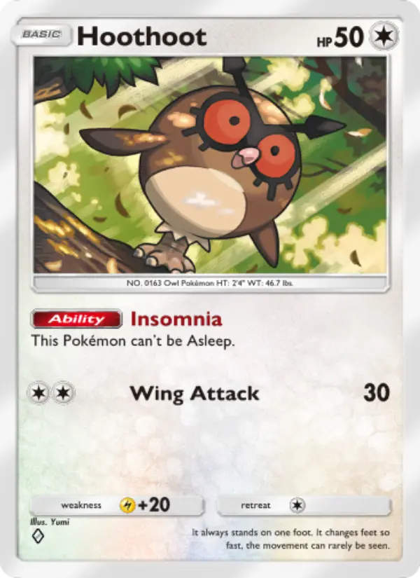 Hoothoot – Sagesse Entre Ciel et Mer 140