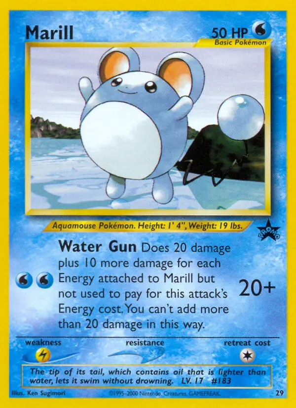 Marill – Wizards Black Star Promos 29