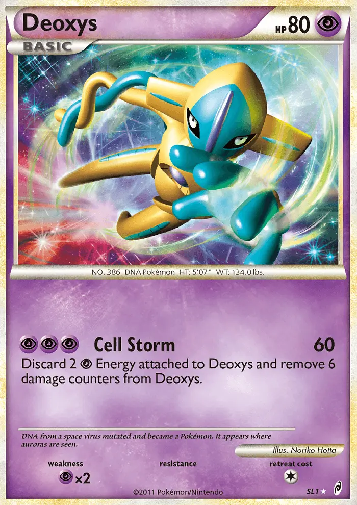 Deoxys – L'appel des Légendes SL1