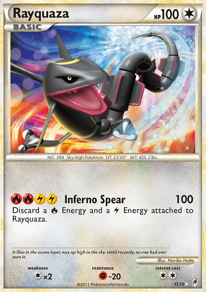 Rayquaza – L'appel des Légendes SL10