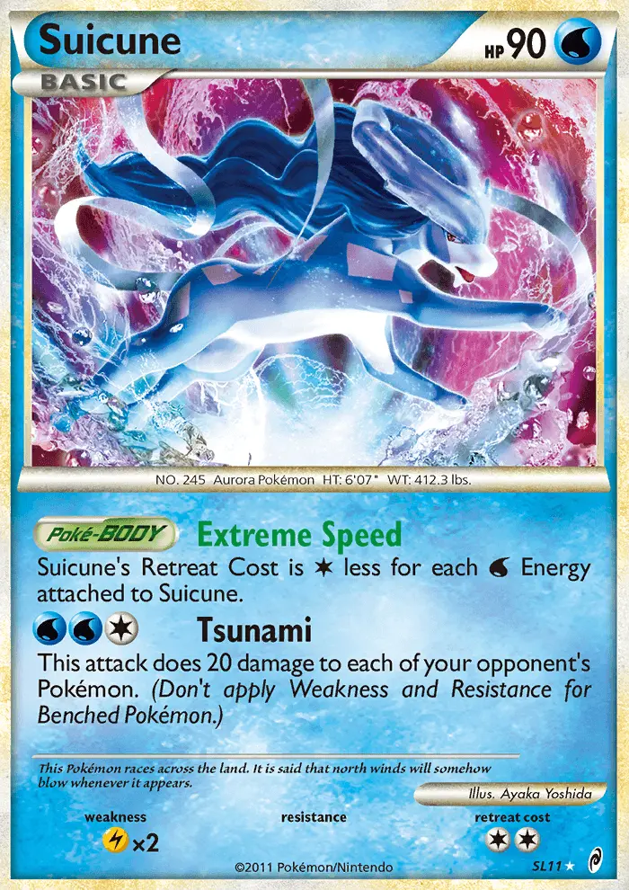 Suicune – L'appel des Légendes SL11