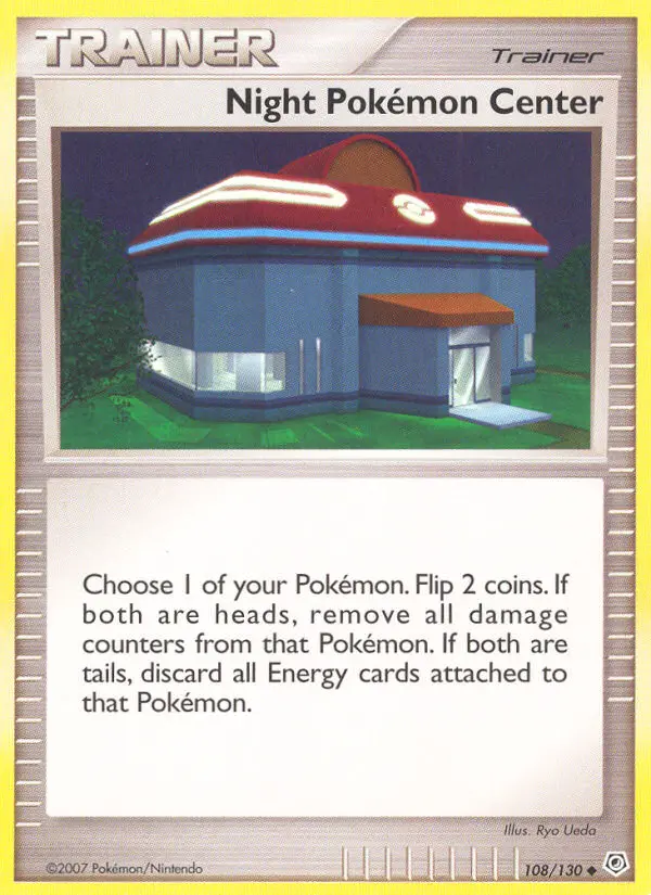 Centre Pokémon de Nuit – Diamant & Perle 108
