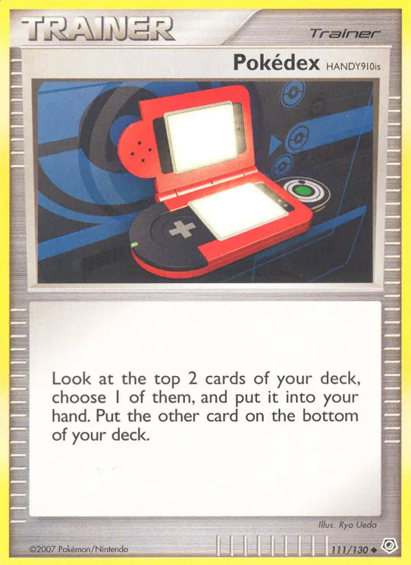Pokédex HANDY910is – Diamant & Perle 111