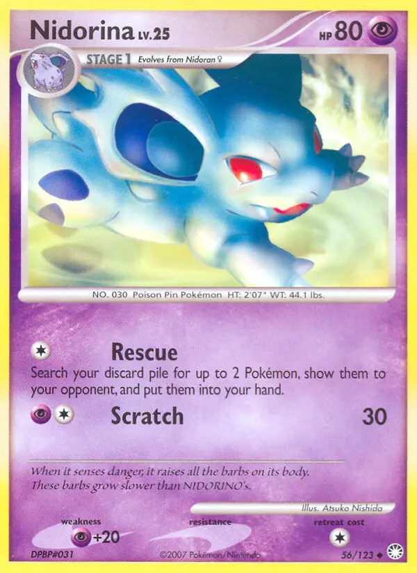 Nidorina – Trésors Mystérieux 56