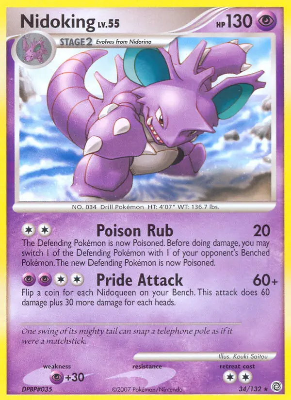 Nidoking – Merveilles Secrètes 34