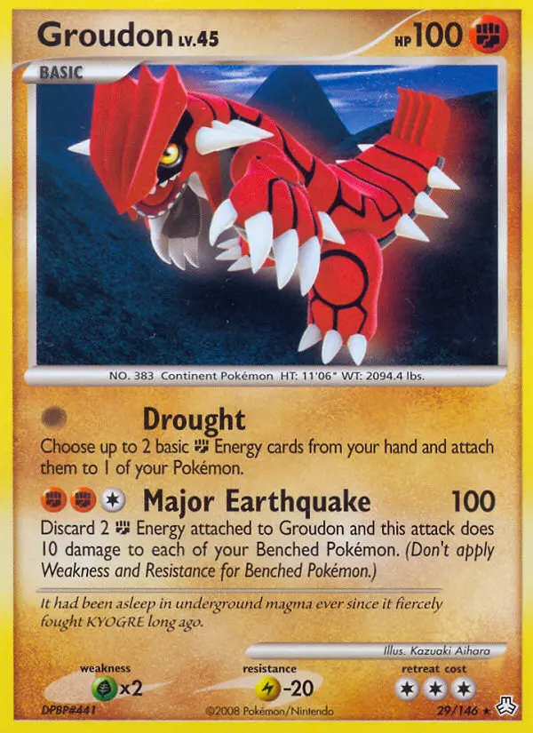 Groudon – Éveil des Légendes 29