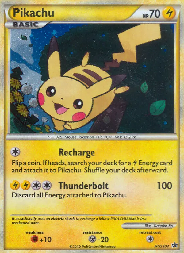 Pikachu – Promo HGSS HGSS03