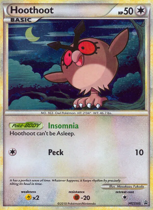 Hoothoot – Promo HGSS HGSS05