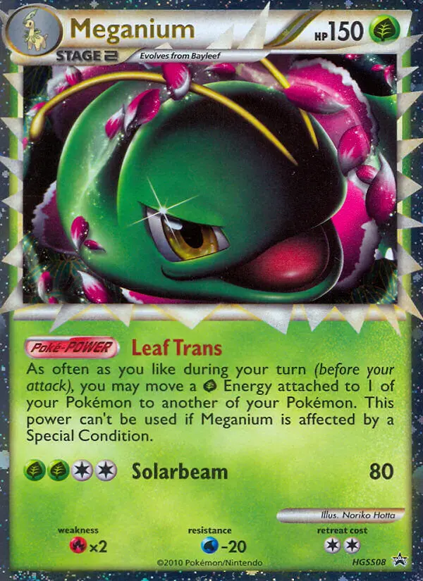 Meganium – Promo HGSS HGSS08