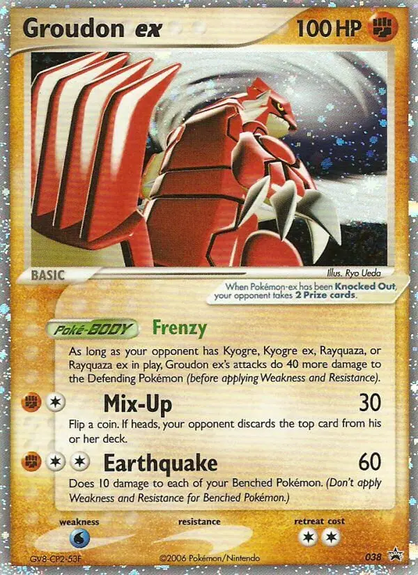 Groudon ex – Promo Nintendo 38