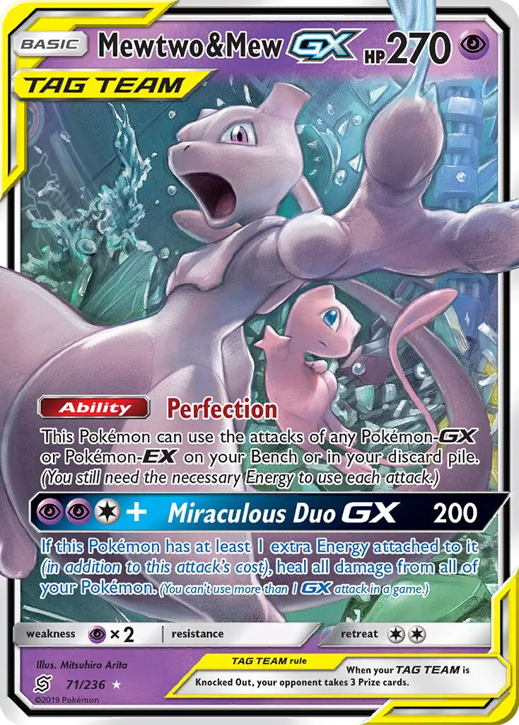 Mewtwo et Mew GX – Harmonie des Esprits 71
