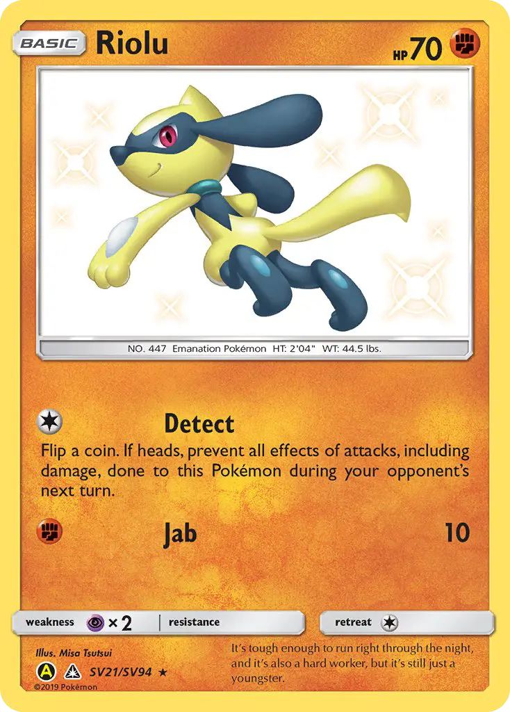 Riolu – Destinées Occultes Coffre Étincelant SV21