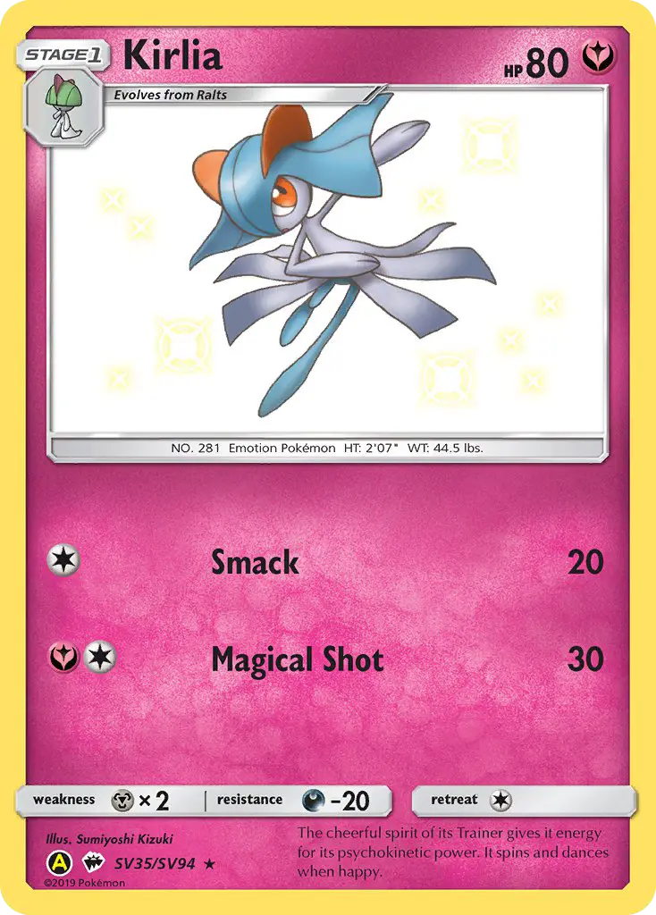 Kirlia – Destinées Occultes Coffre Étincelant SV35