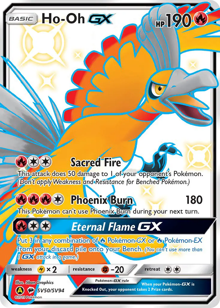 Ho-Oh-GX – Destinées Occultes Coffre Étincelant SV50