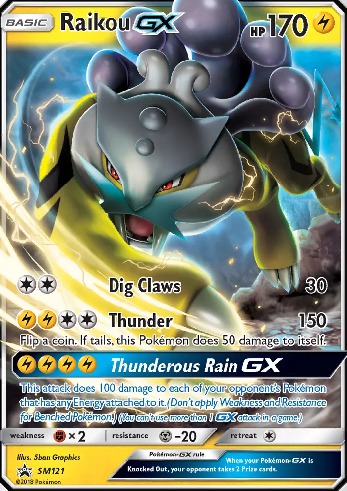 Raikou GX – Promo SM SM121