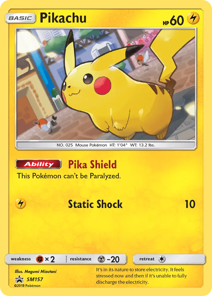Pikachu – Promo SM SM157