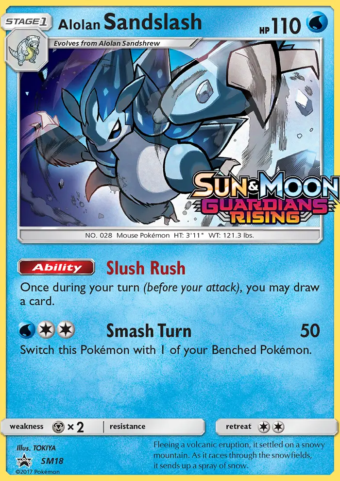 Sablaireau d’Alola – Promo SM SM18