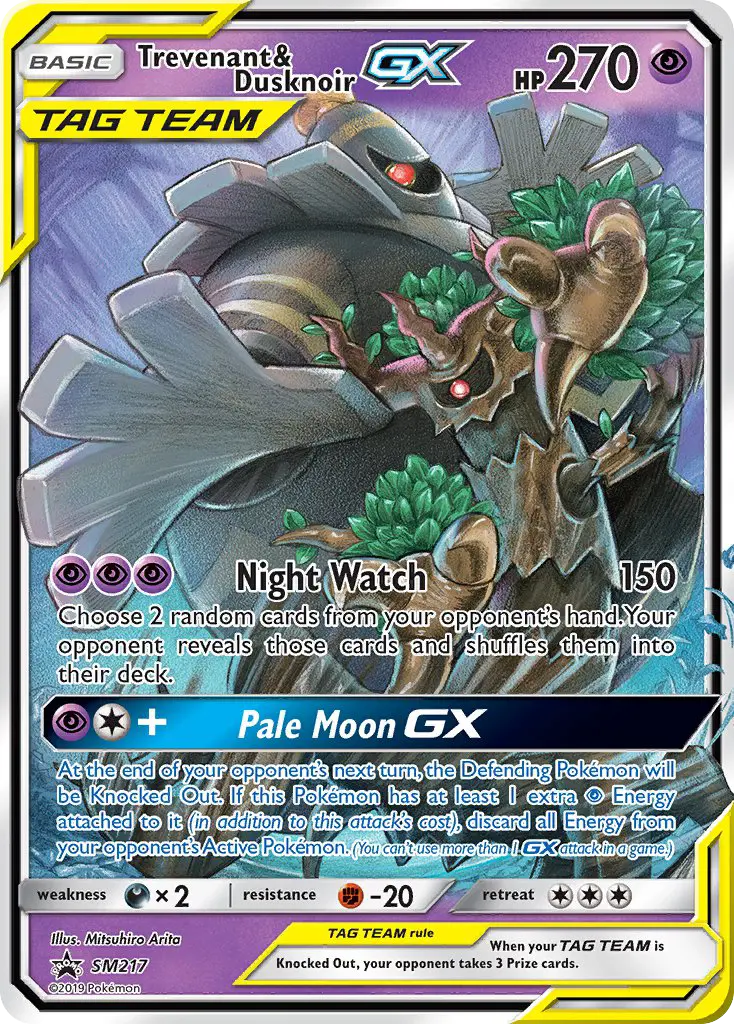 Desséliande et Noctunoir GX – Promo SM SM217