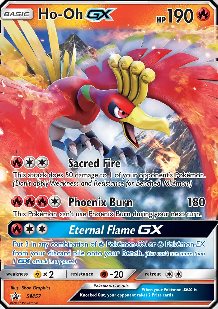 Ho-Oh GX – Promo SM SM57