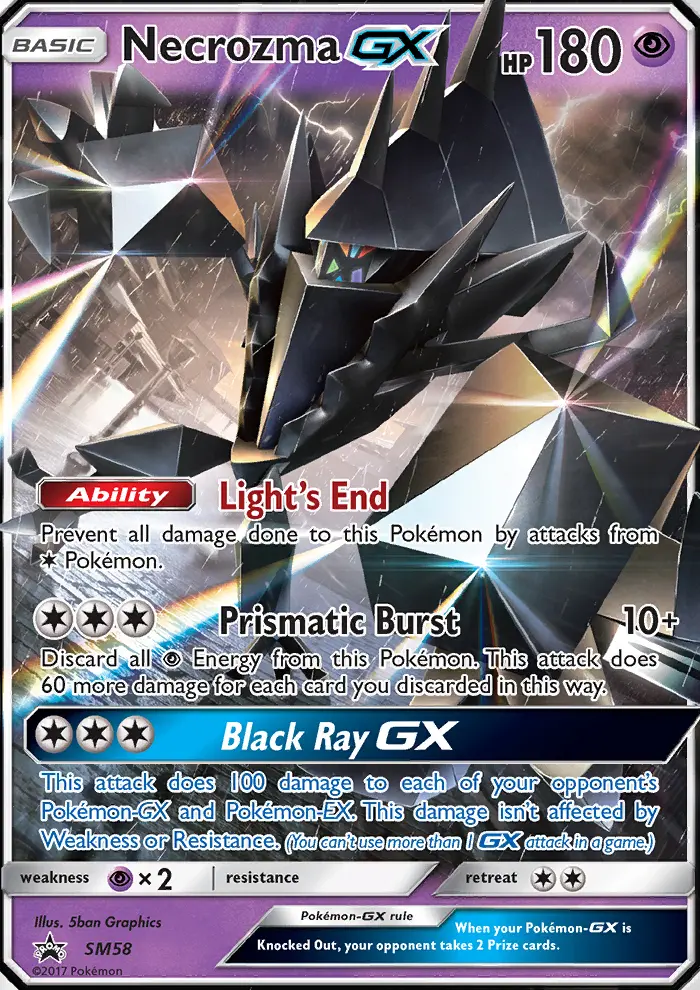 Necrozma GX – Promo SM SM58