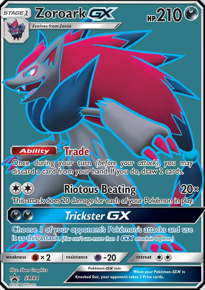 Zoroark GX – Promo SM SM84