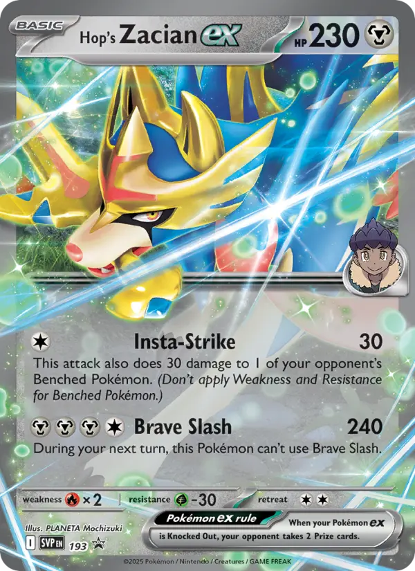 Zacian-ex de Nabil – SVP Black Star Promos 193