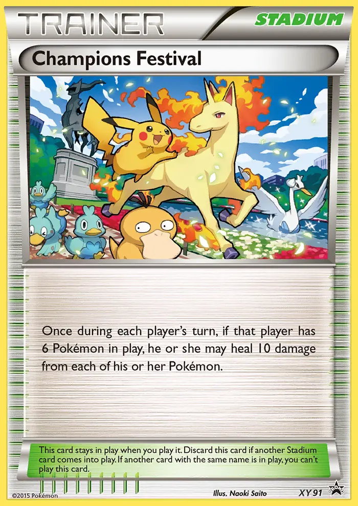 Festival des Champions – Promo XY XY91