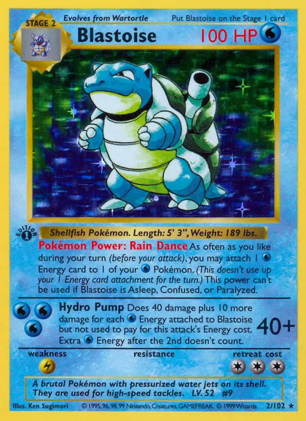 Blastoise – Set Base 2