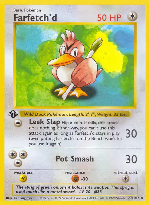 Farfetch'd – Set Base 27