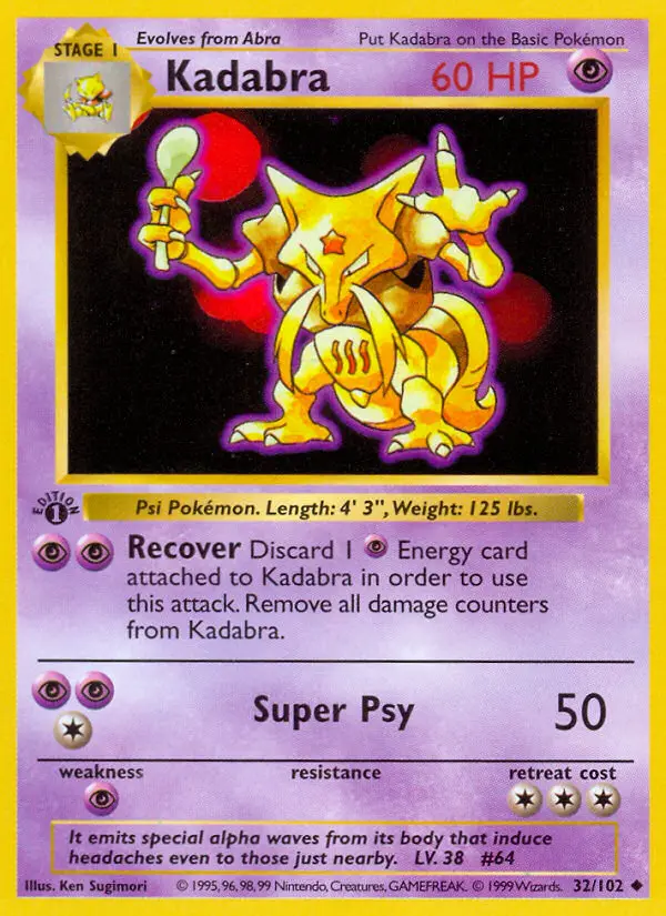 Kadabra – Set Base 32