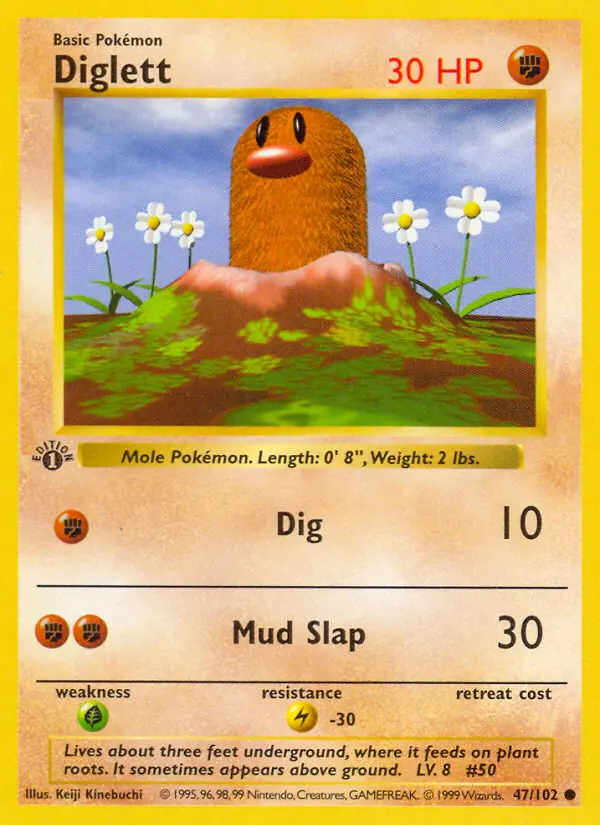 Diglett – Set Base 47