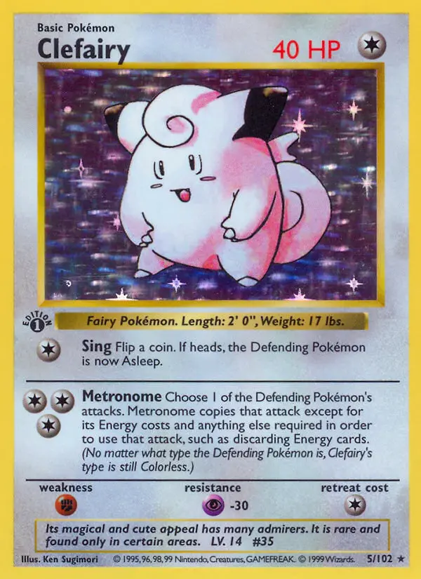 Clefairy – Set Base 5