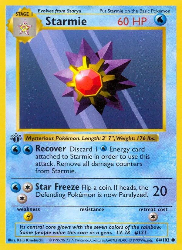 Starmie – Set Base 64