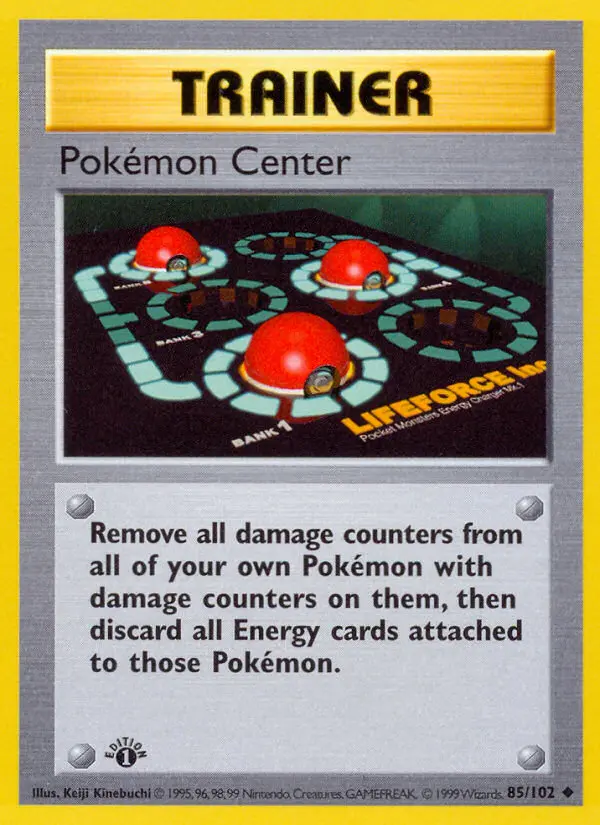 Centro Pokémon – Set Base 85