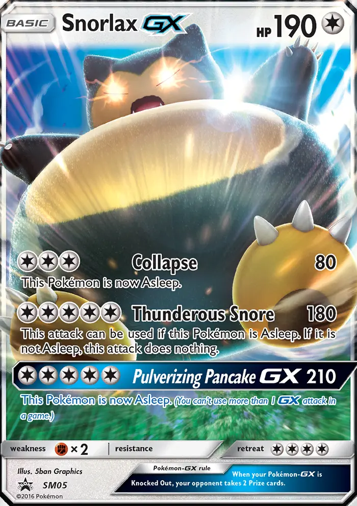 Snorlax GX – SL Promo SM05