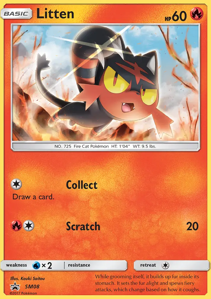 Litten – SL Promo SM08