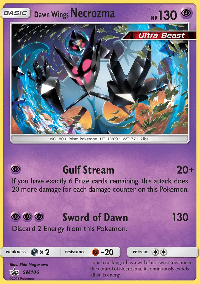 Necrozma Ali dell’Aurora – SL Promo SM106