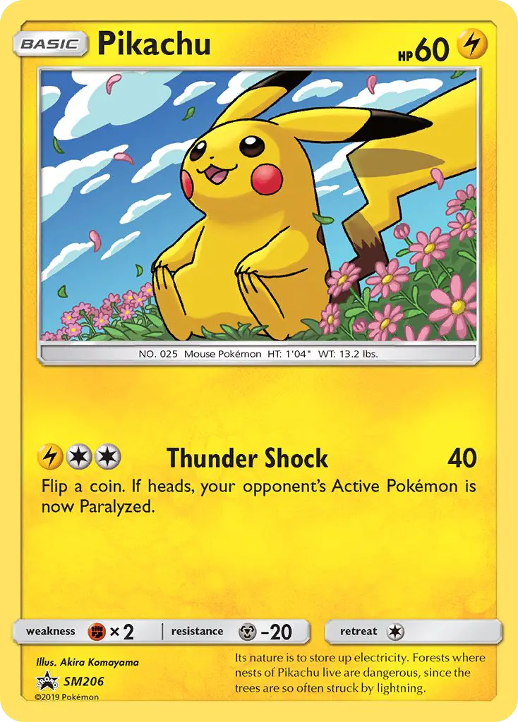 Pikachu – SL Promo SM206