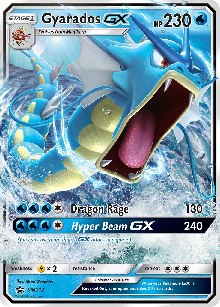 Gyarados GX – SL Promo SM212