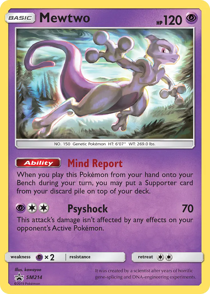 Mewtwo – SL Promo SM214