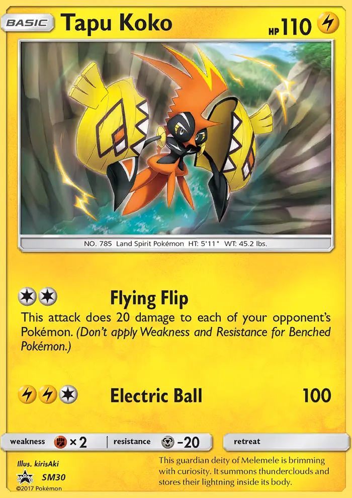 Tapu Koko – SL Promo SM30
