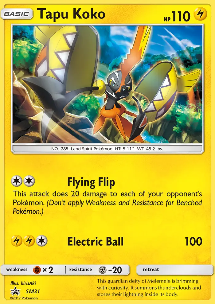 Tapu Koko – SL Promo SM31