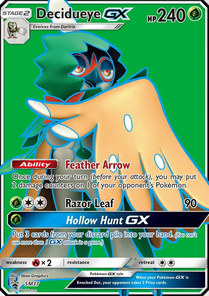 Decidueye GX – SL Promo SM37