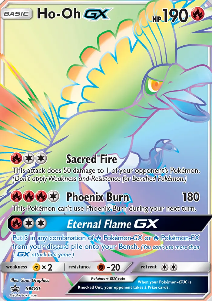 Ho-Oh GX – SL Promo SM80