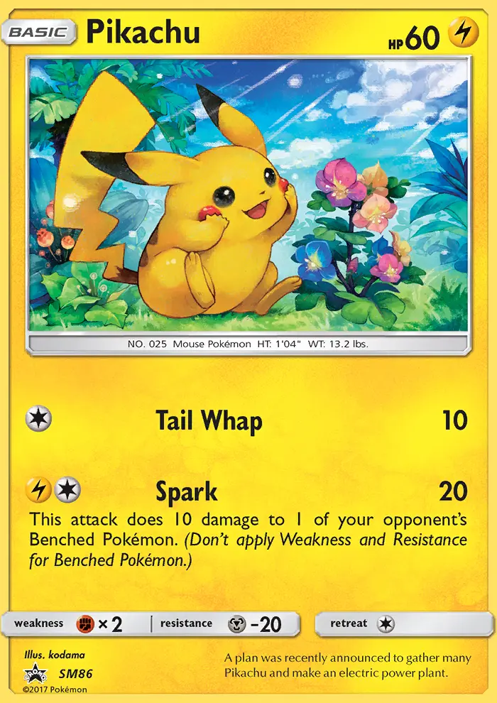 Pikachu – SL Promo SM86