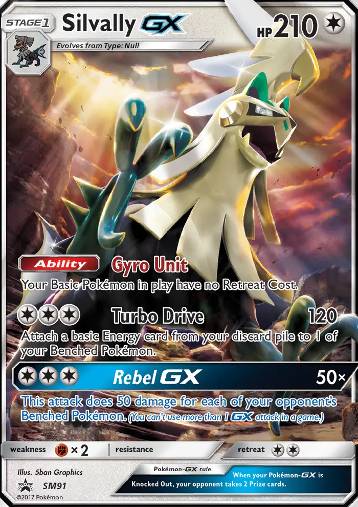 Silvally GX – SL Promo SM91