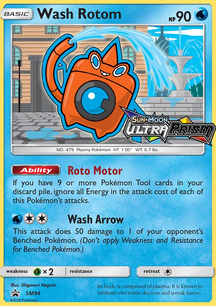 Rotom Lavaggio – SL Promo SM94